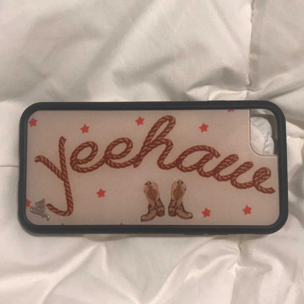 “yeehaw” wild flower phone case size 6,7,8
